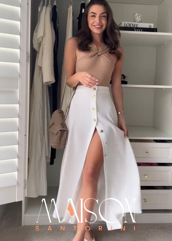 Saia Midi Santorini Fiorela