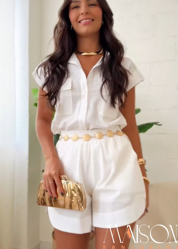 Conjunto Santorini Lana