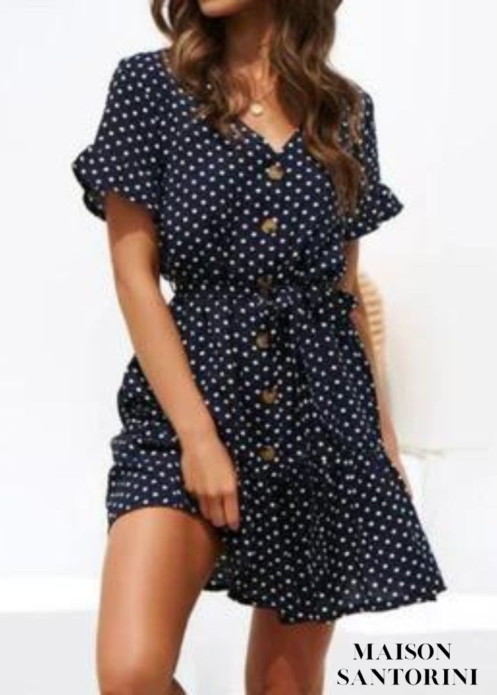 Vestido Santorini Begônia