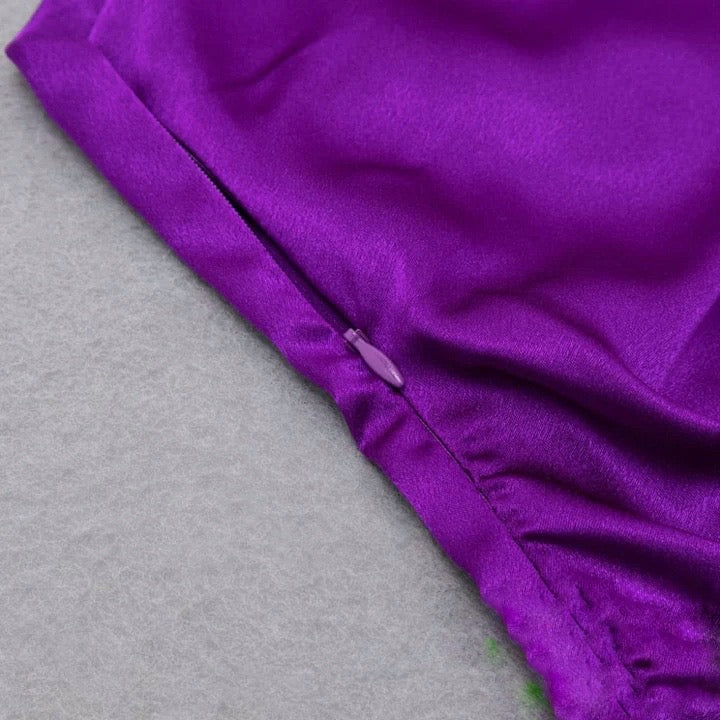 Vestido Santorini Fúcsia Ariane